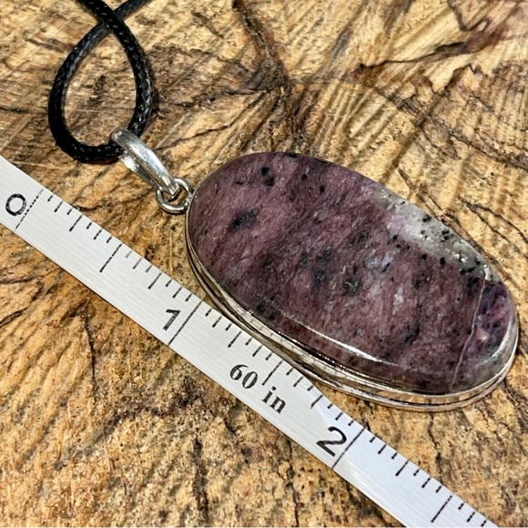 Beautiful Dark Purple Chariot Crystal Pendant 2 1/4” - Picture 12 of 14